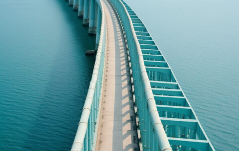 minimalist-photorealistic-suspended-road
