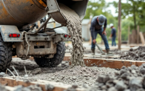 pouring-concrete-as-foundation