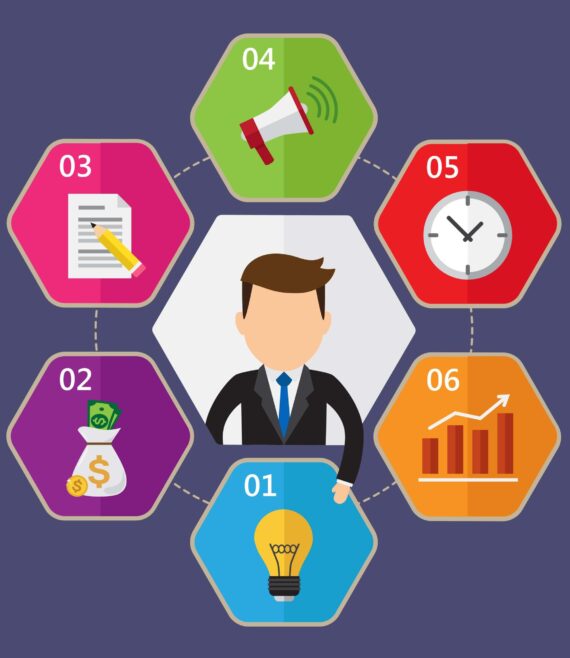 vector-business-cycle-diagram