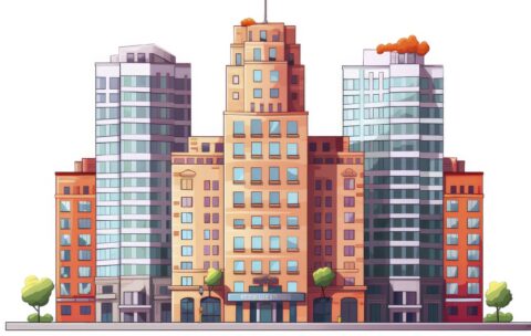 view-building-with-cartoon-style-architecture